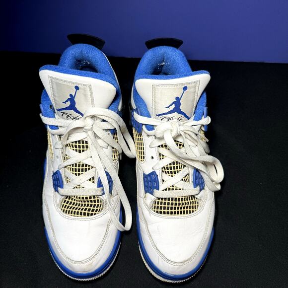 Size 8 - Nike Air Jordan 4 Retro Motorsports Men's Shoes - Picture 4 of 9